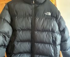 mens north face puffer size L