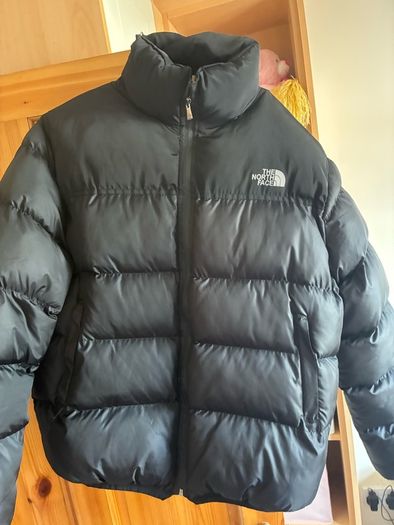 mens north face puffer size L