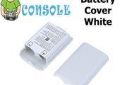 Xbox 360 Battery Pack Cover for the Wireless Controller Shell Holder White