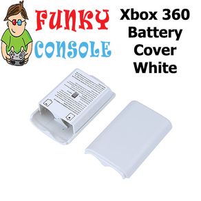 Xbox 360 Battery Pack Cover for the Wireless Controller Shell Holder White
