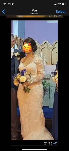 Wedding dress immaculate condition