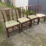 Antique Chairs x 4 Image 5