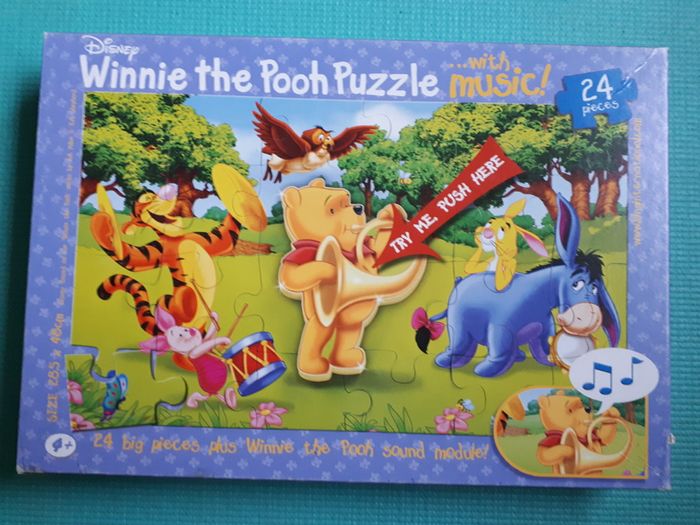 Winnie the Pooh Puzzle with music