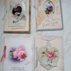 antique greeting cards