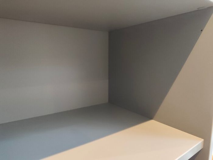 IKEA HAUGA grey high cabinet