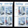 2001 Ireland Sailing Commemorative Stamps Plate 1A1A1A1A & 1B1B1B1B (6 blocks)Mint Never Hinged (MNH). Image 4