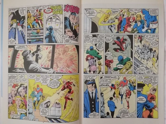 Excalibur #2 1st Appearance Colin McKay (1988)