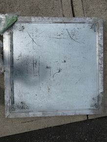 900 x 900 Recessed Aluminium Manhole Cover