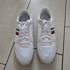Tommy Hilfiger white sneakers,  size 11UK,  price 35e
