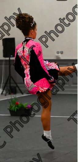 Irish dancing dress