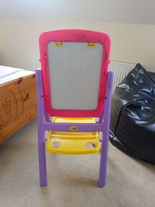 Children's chalk and white board