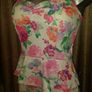 Diva peplum floral midi dress size UK10 EU38 Postage included Image 2