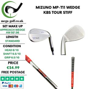 Mizuno MP-T11 Wedge Aw 50 Degree.06 / KBS Tour Stiff