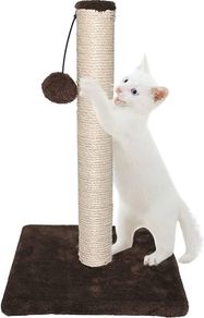 FREE EXPRESS SHIPPING Large Cat Scratching Post Cat Tree Post Tree 42cm Brown