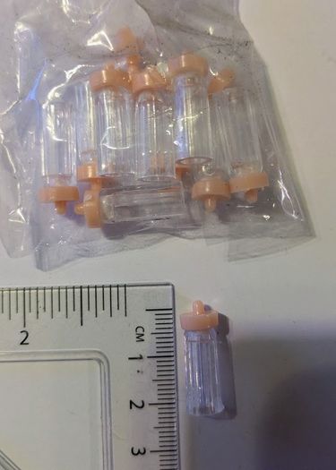 Miniature baby bottles - pack of 12