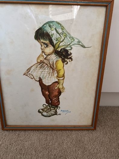 Vintage artwork Brownie Downing