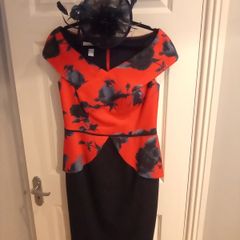 Mother. Of. The. Bride. Dress.  And.  Fascinator