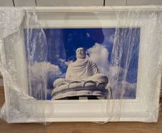 Framed Buddha photo