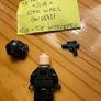 Lego minifigure Tie Fighter Pilot sw0543 - 2014 Image 3