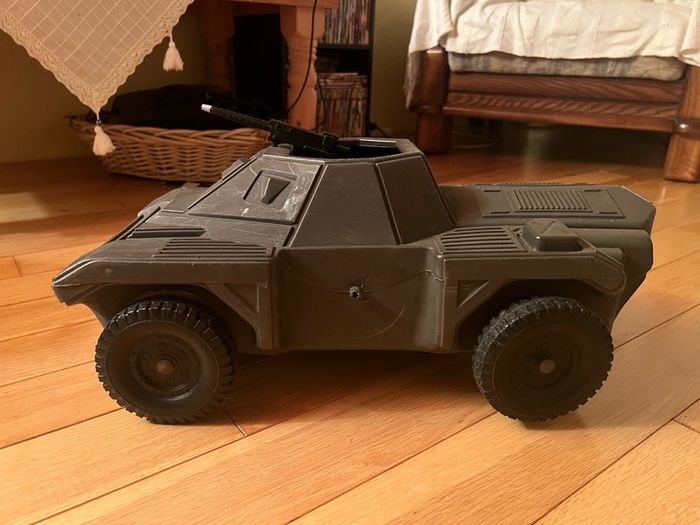 vintage action man armoured car