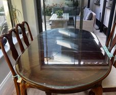 Dining room table and chairs