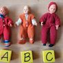 Dolls house  dolls vintage fully poseable Image 3
