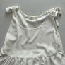 New Collection White Sleeveless Smock Babydoll Mini Dress Image 2