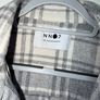 NN07 (No Nationality) Men's Grey Check Shirt - size large Image 4