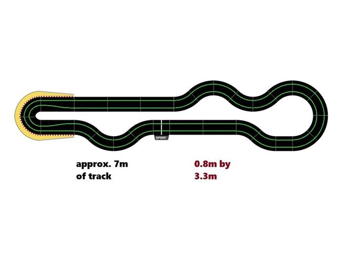 Scalextric Batman Vs The Joker Set. CITY EDITION - has Extra Track Included + free Delivery