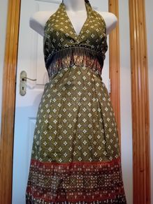 Halterneck dress
