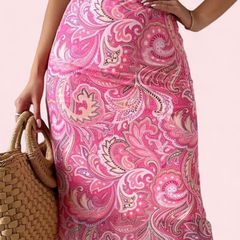 SHEIN Women's Pink Skirt
