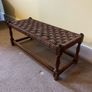 Antique Woven Footstool Image 3