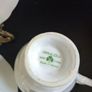 Fabulous Arklow Pottery Bone China Trio in Excellent Cabinet Condition - a Lovely Floral Pattern in White, Yellow and Green Image 7