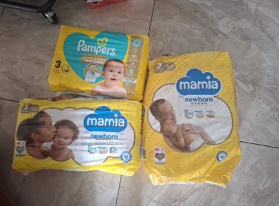 FREE Nappies Size 2 and 3