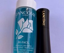 lancome mini make up remover and mini lipstick french touch