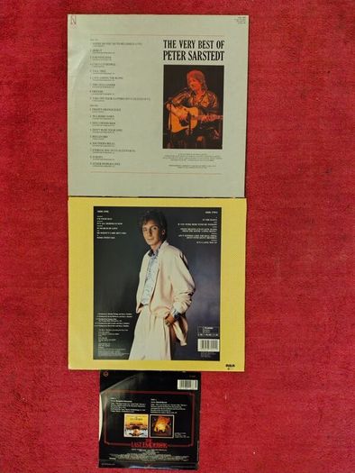 Two LPs and a single. Sarstedt, Manilow, Last Emperor.