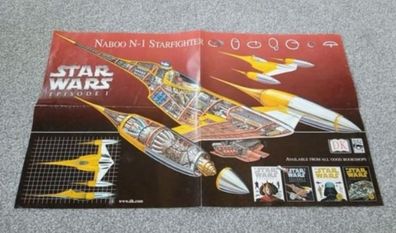 BN Starwars Poster Naboo N-1 Starfighter