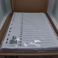 Postage - Lot of 15 Packs of 1-20 Index Cards A4 Size
