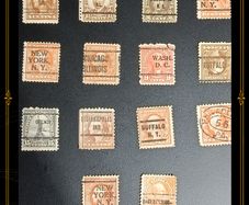 1900s 1930s USA City Cancel Selection