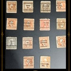 1900s 1930s USA City Cancel Selection