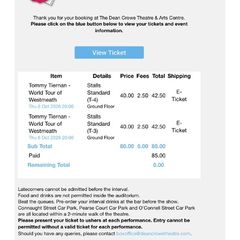 Tommy Tiernan Tickets