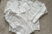 DKNY white tracksuit (XS)