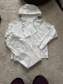 DKNY white tracksuit (XS)