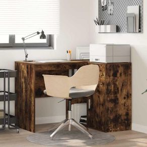 Corner Desk Smoked Oak