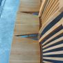 Solid Oak Dining Table + 6 Chairs Image 7