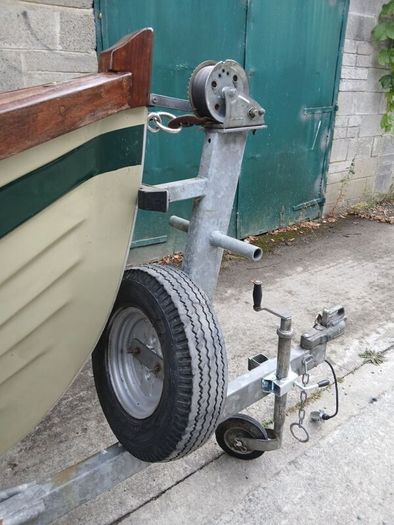15ft lough sheelin lake boat and trailer.
