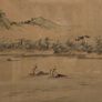 Chinese ink and wash painting on Silk - Signed Image 8