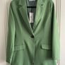 NEW Green Blazer: XS (suit size 6 or 8 or 10) Image 2