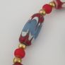 Antique Venetian Style Trade Glass & Venetian WhiteHeart Glass Beads Necklace Image 5