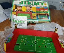 Vintage '80 Electronic Football game by Waddington